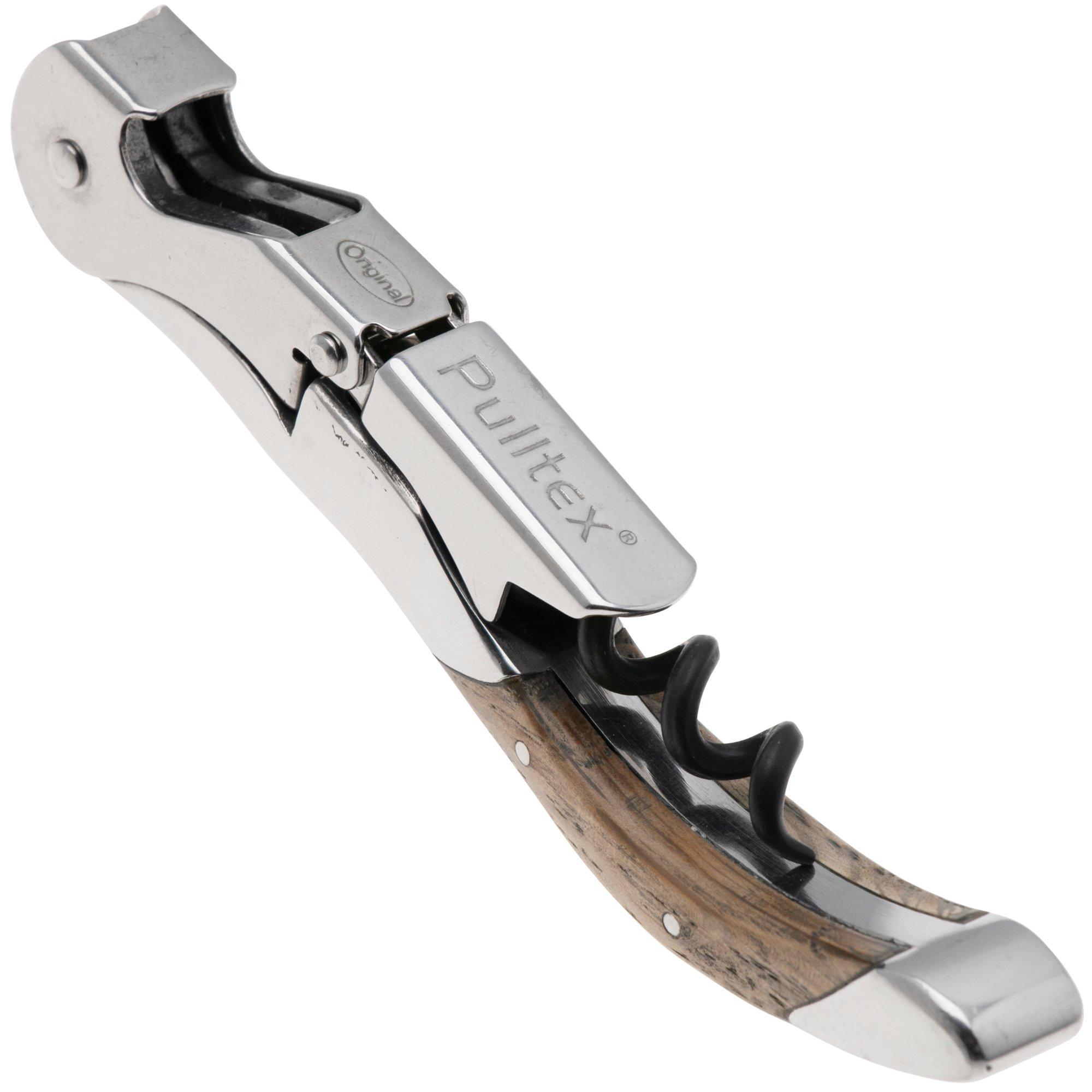 Pulltex Pulltap's Toledo 109-160-00 Oak, Leather Case, Kellnermesser