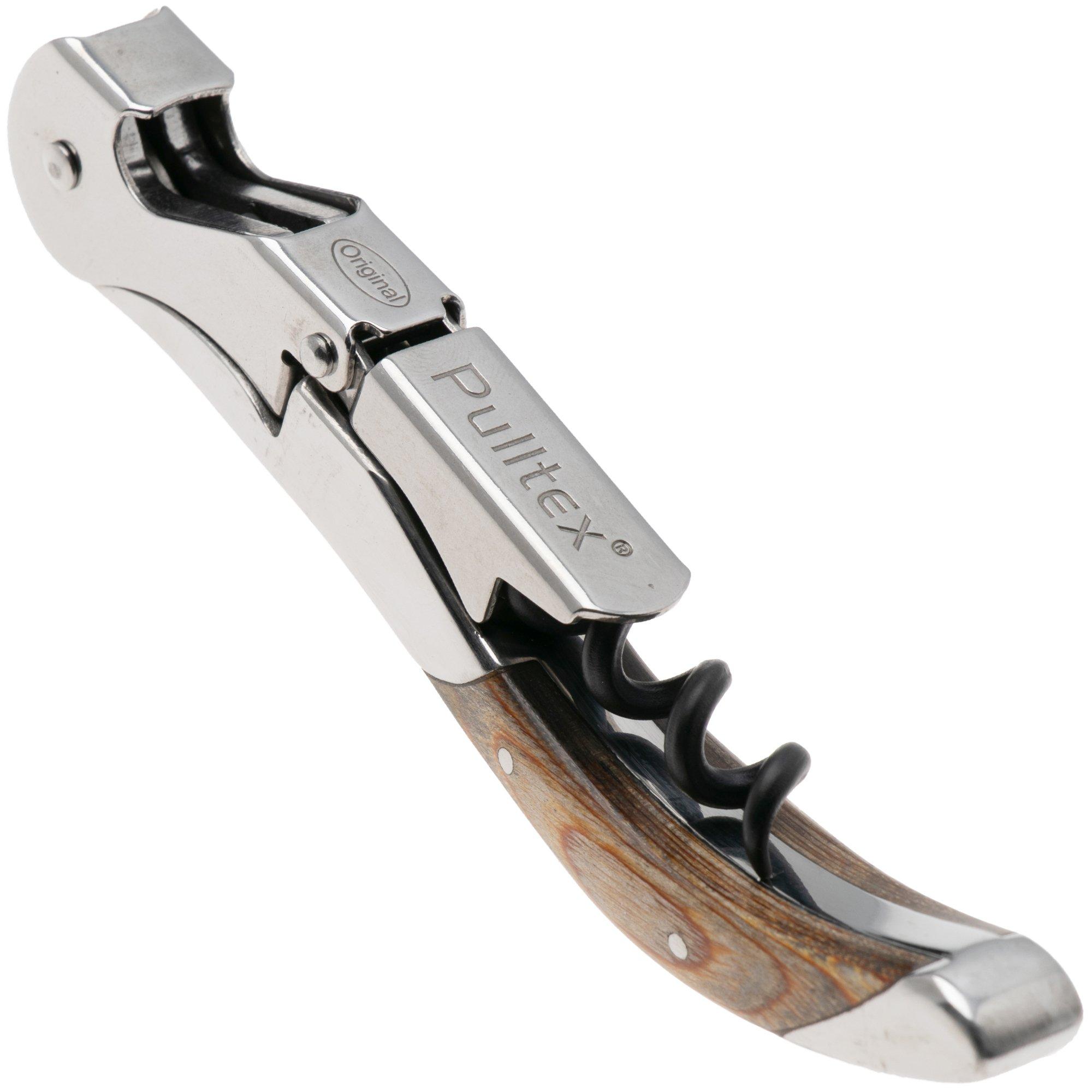 Korkociąg kelnerski Pulltex Pulltap's Toledo 109-161-00 Rosedrewno, Leather Case