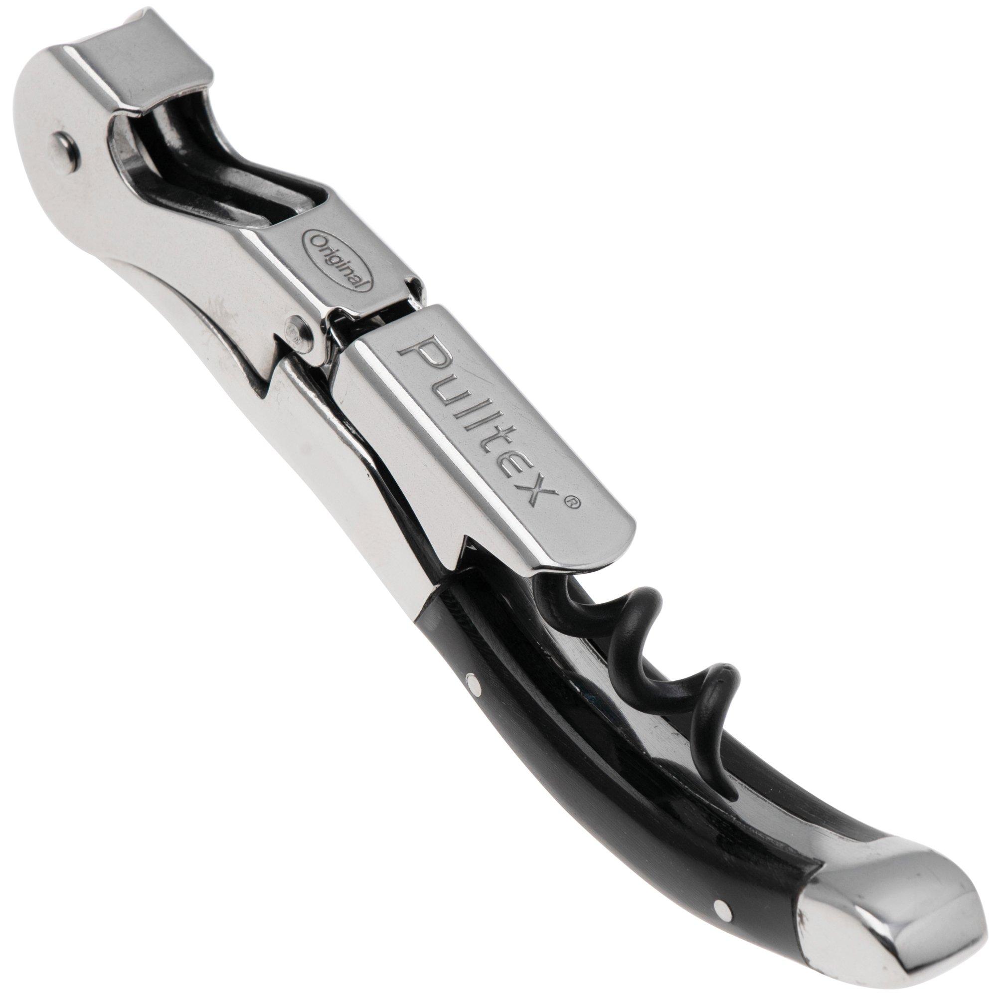 Pulltex Pulltap's Cordoba 109-170-00 Horn, Leather Case, Kellnermesser