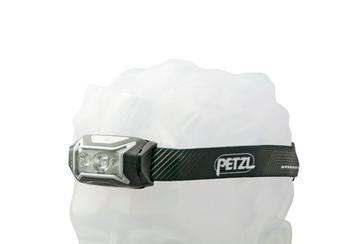 Petzl Actik Core E065AA00 torcia da testa, grigia