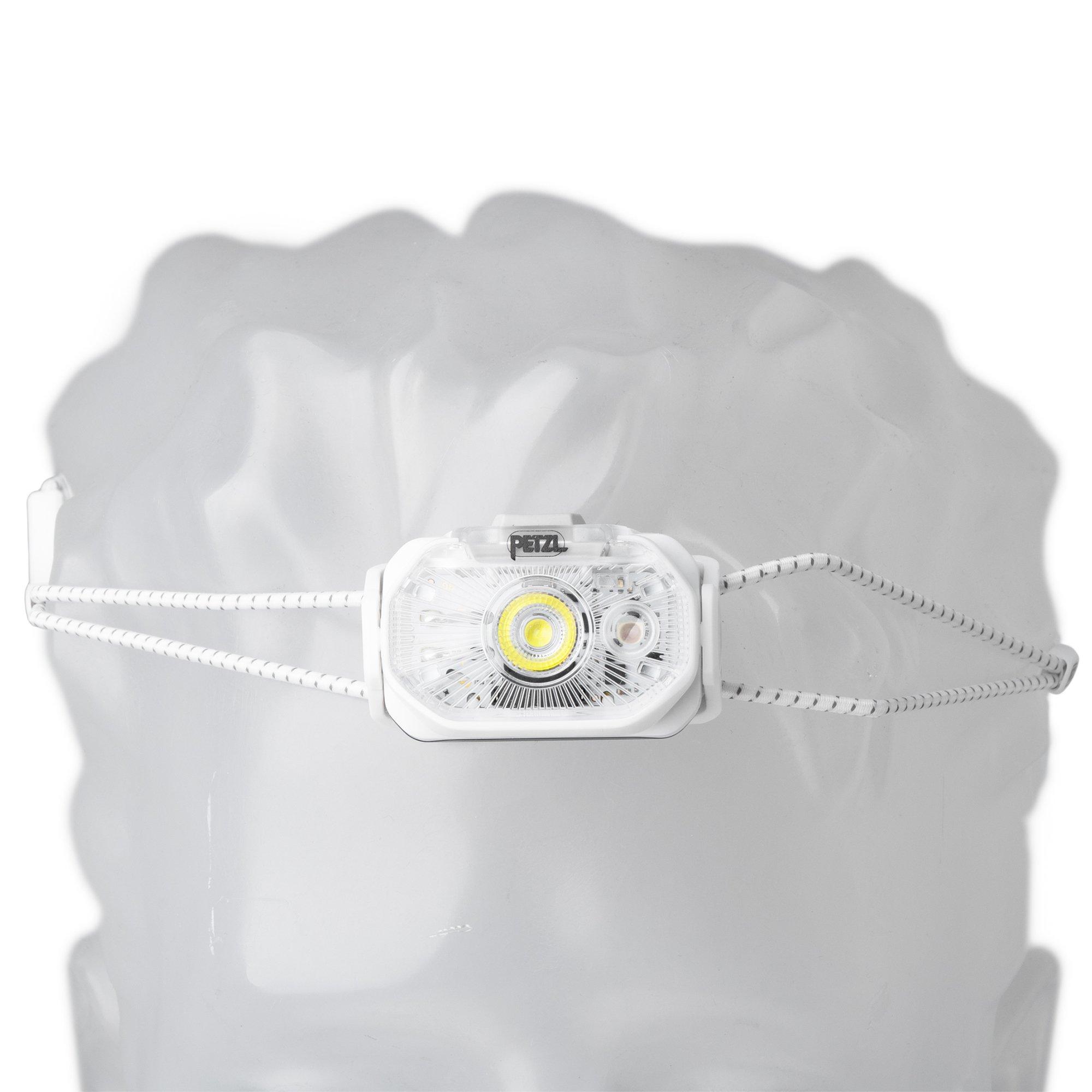 Petzl Swift LT White E102AB01 white, rechargeable head torch, 380 lumens