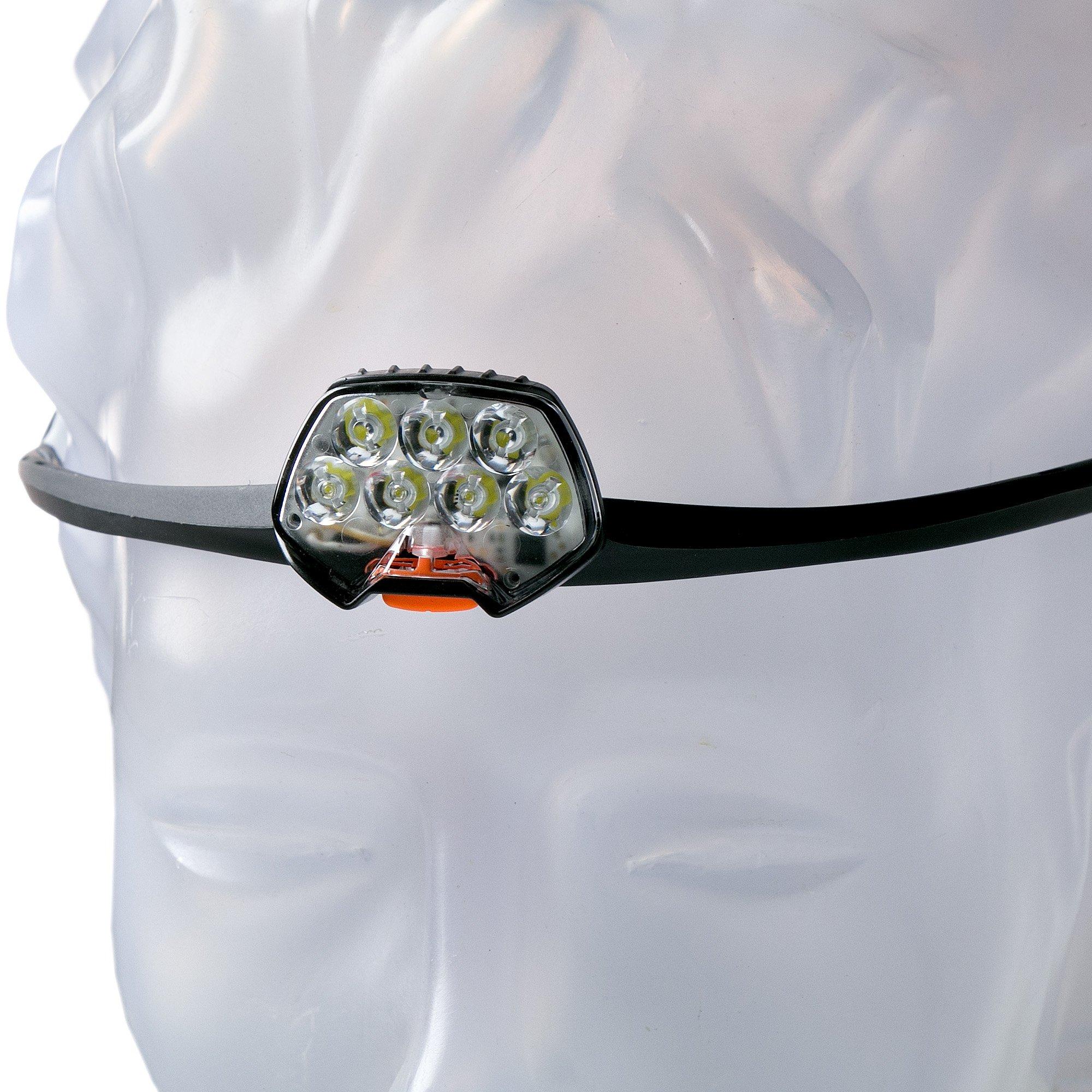 Petzl BINDI E102AA01 Orange ultrakompakte Stirnlampe mit 3 Leuchtstuf,  29,99 €