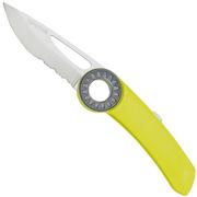 Petzl Spatha S92AB, jaune, couteau de poche