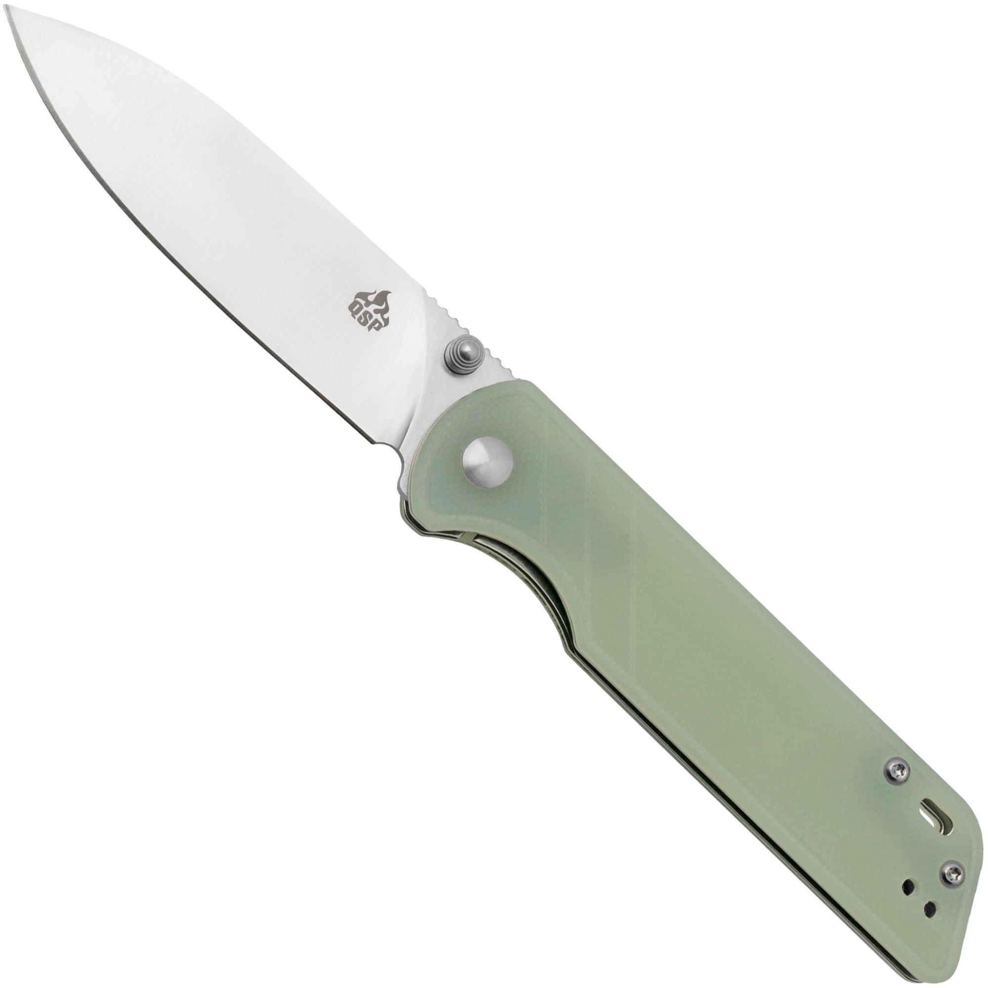 Nóż składany QSP Knife Parrot V2 QS102-C Jade G10