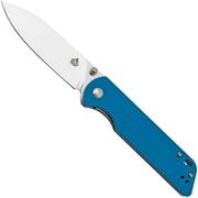 QSP Knife Parrot V2 QS102-D Blue G10, coltello da tasca