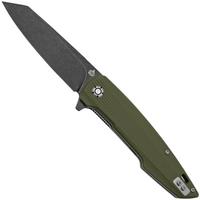 Immagine per QSP Knife Phoenix QS108-B2 Blackwashed D2, Green G10, coltello da tasca
