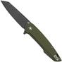 Bild für QSP Knife Phoenix QS108-B2 Blackwashed D2, Green G10, Taschenmesser