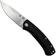 Image pour QSP Knife Copperhead QS109-A1, Stonewashed Satin, Black G-10, couteau de poche