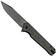Image pour QSP Knife Mamba V2 QS111-G2 Blackwashed, Black Micarta couteau de poche