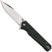 QSP Knife Mamba V2 QS111-H1 Satin, Blue Micarta coltello da tasca