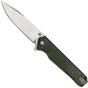 Afbeelding voor QSP Knife Mamba V2 QS111-I1 Satin, Green Micarta zakmes