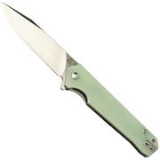QSP Knife Mamba V2 QS111-J1, Satin, Jade G10, coltello da tasca