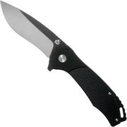 QSP Knife Raven QS122-C Black G10 navaja