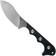 Afbeelding voor QSP Knife Neckmuk QS125-A Black G10 nekmes