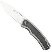 QSP Knife Puffin QS127-B Titanium Carbonfiber couteau de poche
