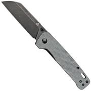 QSP Knife Penguin QS130-B2 Denim Micarta, Blackwashed pocket knife