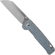 QSP Knife Penguin QS130-B Denim Micarta, couteau de poche
