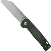 QSP Knife Penguin QS130-C Green Micarta, zakmes