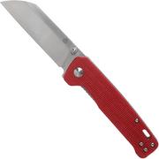 QSP Knife Penguin QS130-D Red Micarta, zakmes