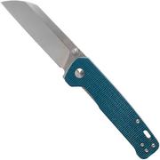 QSP Knife Penguin QS130-H Blue Micarta, zakmes