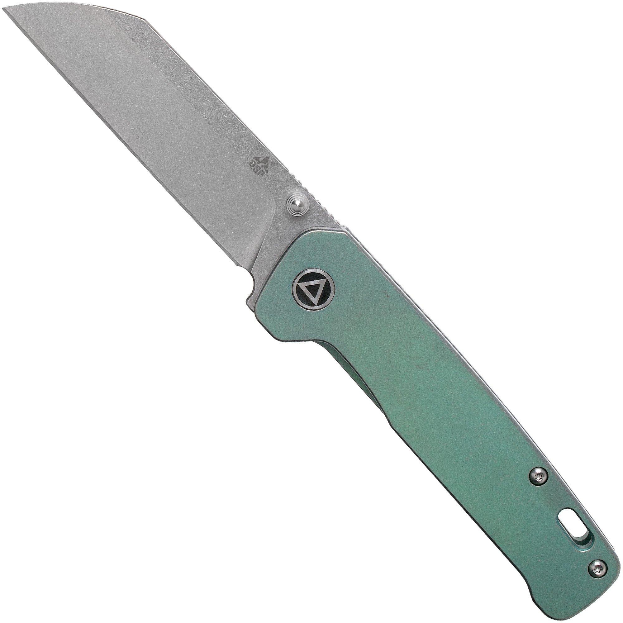 QSP Knife Penguin QS130-X Titanium, 154CM pocket knife
