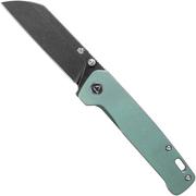 QSP Knife Penguin QS130-Y Titanium, 154CM Blackwashed Griffschalen