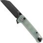 Imagen para QSP Knife Penguin Button Lock QS130BL-B2 Black, Jade G10, navaja