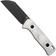 Afbeelding voor QSP Knife Baby Penguin QS130BP-D2 Blackwashed 14C28N Aluminum Foil Carbon, vaststaand mes