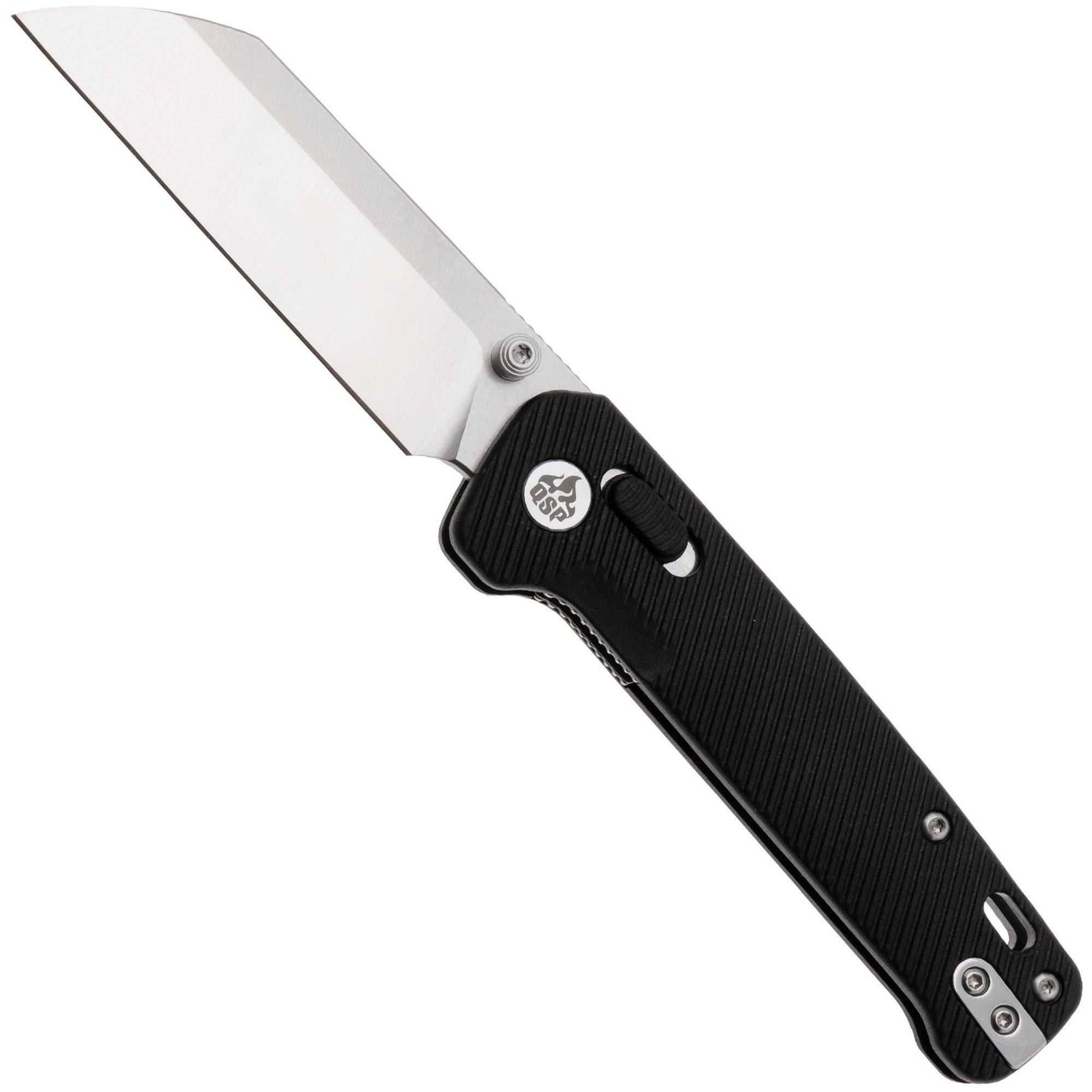 QSP Knife Penguin Glyde QS130GL-A1 Two-Tone 14C28N, Black FRN, zakmes