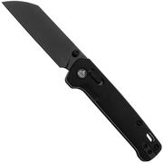 QSP Knife Penguin Glyde QS130GL-A2 PVD 14C28N, Black FRN, zakmes