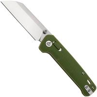 Image pour QSP Knife Penguin Glyde QS130GL-B1 Two-Tone 14C28N, Green FRN, couteau de poche