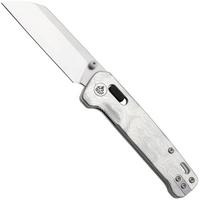 Imagen para QSP Knife Penguin Glyde QS130GL-G1 Two-Tone 14C28N, Aluminium Foil G10, navaja