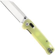 Afbeelding voor QSP Knife Penguin Glyde QS130GL-H1 Stonewashed Satin 14C28N Glow In The Dark, zakmes