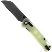 Bild für QSP Knife Penguin Glyde QS130GL-H2 Blackwashed Satin 14C28N Glow In The Dark, Taschenmesser