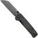 Afbeelding voor QSP Knife Penguin V2 QS130V2-A2 Blackwashed D2, Dark Brown Micarta, zakmes