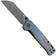 Afbeelding voor QSP Knife Penguin V2 QS130V2-B2 Blackwashed D2, Denim Micarta, zakmes