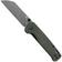 Afbeelding voor QSP Knife Penguin V2 QS130V2-C2 Blackwashed D2, Green Micarta, zakmes