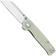 Afbeelding voor QSP Knife Penguin V2 QS130V2-G1 Two-Tone D2, Jade G10, zakmes