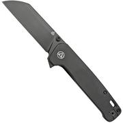 QSP Knife Penguin XL QS130XL-C, Blackwashed 20CV, Black Titanium coltello da tasca