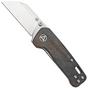 Image pour QSP Knife Penguin Mini QS130XS-E1, Satin 14C28N, Red Shredded Carbonfiber, couteau de poche