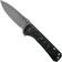 Afbeelding voor QSP Knife Hawk QS131-E Shredded Carbonfiber, Damascus zakmes