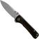 Image for QSP Knife Hawk QS131-P1 Ebony Wood, Satin, pocket knife
