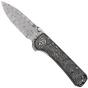 Bild für QSP Knife Hawk QS131-Q Damascus, Aluminum Foil Carbonfiber Taschenmesser