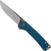 QSP Knife Osprey QS139-B Blue Micarta, Satin, couteau de poche