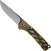 Bild für QSP Knife Osprey QS139-D1 Textured Brass, Satin, Taschenmesser