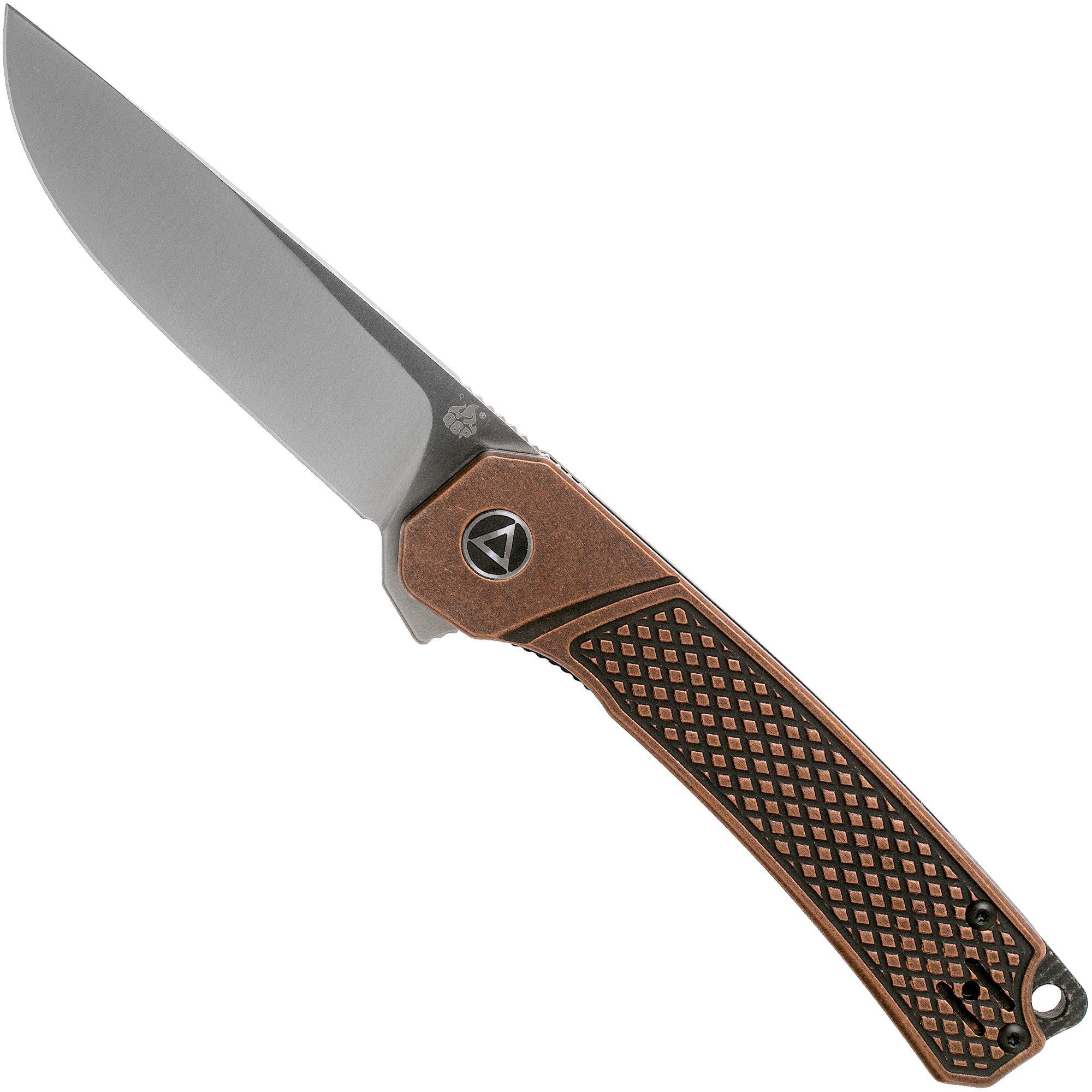 Nóż składany QSP Knife Osprey QS139-E1 Textured Copper, Satin