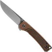 QSP Knife Osprey QS139-E1  Textured Copper, Satin, navaja