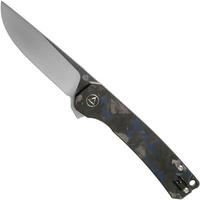 Bild für QSP Knife Osprey QS139-G1 Blue Shredded Carbonfiber, Satin, Taschenmesser