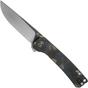 Image pour QSP Knife Osprey QS139-G1 Blue Shredded Carbonfiber, Satin, couteau de poche