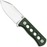 Immagine per QSP Knife Canary QS141-C1 Stonewashed, Green Micarta, coltello da collo